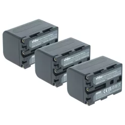   VHBW Videokamera Akku NP-FM30, NP-FM50, NP-FM70, NP-FM90, NP-FM91 - 2000 mAh 7,2 V Li-Ion