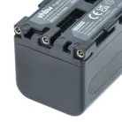 VHBW Videokamera Akku NP-FM30, NP-FM50, NP-FM70, NP-FM90, NP-FM91 - 2000 mAh 7,2 V Li-Ion