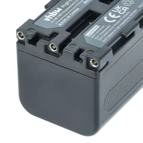 VHBW Videokamera Akku NP-FM30, NP-FM50, NP-FM70, NP-FM90, NP-FM91 - 2000 mAh 7,2 V Li-Ion