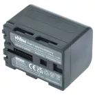 VHBW Videokamera Akku NP-FM30, NP-FM50, NP-FM70, NP-FM90, NP-FM91 - 2000 mAh 7,2 V Li-Ion