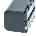 VHBW Video Camera Battery NP-FM11, NP-FS10, NP-F11, NP-FM10, NP-F10 - 2000 mAh 3.6 V Li-Ion