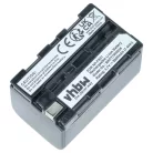 VHBW Video Camera Battery NP-FM11, NP-FS10, NP-F11, NP-FM10, NP-F10 - 2000 mAh 3.6 V Li-Ion