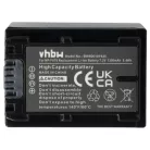 VHBW Video Camera Battery NP-FV40, NP-FV50, NP-FV100, NP-FV60, NP-FV30 - 1300 mAh 7.2 V Li-Ion