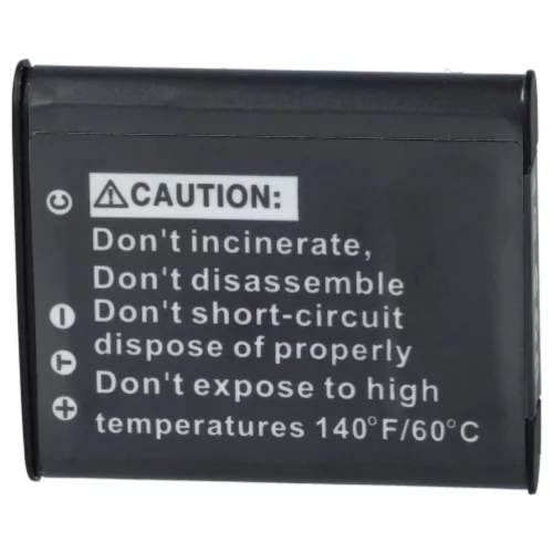VHBW Battery Sony NP-FK1, NP-BK1 - 600 mAh 3.6 V Li-Ion