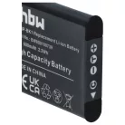 VHBW Battery Sony NP-FK1, NP-BK1 - 600 mAh 3.6 V Li-Ion