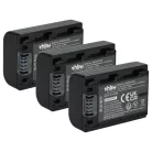 VHBW Videokamera Akku NP-FH50, NP-FH100, NP-FH70, NP-FH40 - 500 mAh 7,2 V Li-Ion