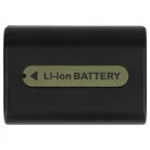 VHBW Videokamera Akku NP-FH50, NP-FH100, NP-FH70, NP-FH40 - 500 mAh 7,2 V Li-Ion