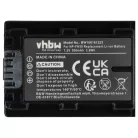VHBW Videokamera Akku NP-FH50, NP-FH100, NP-FH70, NP-FH40 - 500 mAh 7,2 V Li-Ion
