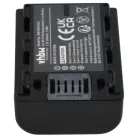 VHBW Videokamera Akku NP-FH50, NP-FH100, NP-FH70, NP-FH40 - 500 mAh 7,2 V Li-Ion