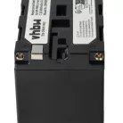 Camera 3x Battery replaces Sony NP-F930, NP-F960, NP-F950, NP-F950/B, NP-F930/B - 6000 mAh 7.2 V Li-Ion
