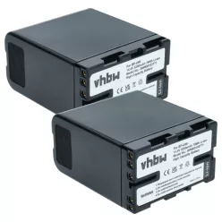   VHBW Video Camera Battery BP-U60, BP-U95, BP-U30, BP-U90 - 5200 mAh 14.8 V Li-Ion