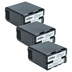   VHBW Videókamera Akkumulátor Sony BP-U60, BP-U95, BP-U30, BP-U90 - 5200 mAh 14,8 V Li-Ion
