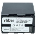 VHBW Videókamera Akkumulátor Sony BP-U60, BP-U95, BP-U30, BP-U90 - 5200 mAh 14,8 V Li-Ion