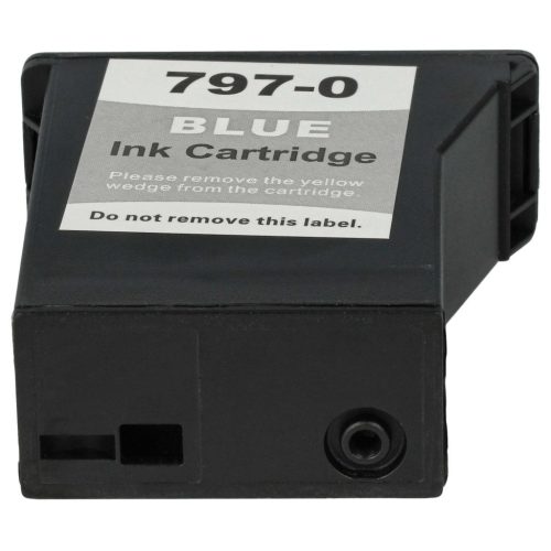 VHBW Tintapatron 797-0 blau Pitney Bowes, 25 ml + chip