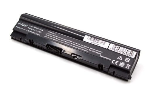 Notebook akkumulátor  Asus A31-1025, A32-1025 - 5200 mAh 10,8 V Li-Ion, fekete