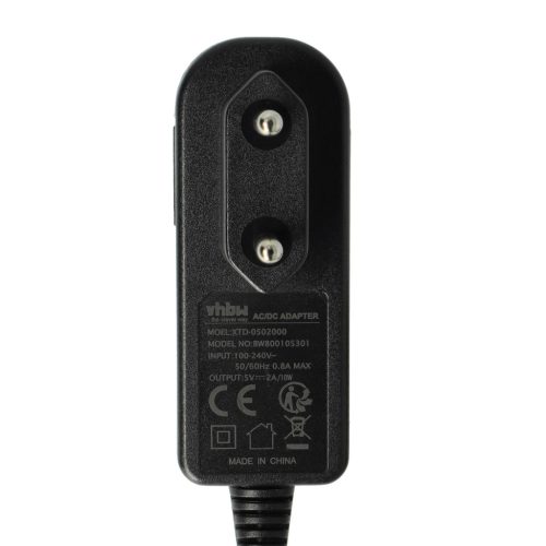 VHBW Mini USB Töltő - 2,0 A / 5 V