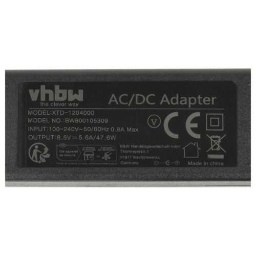 VHBW Hálózati adapter Sony PS2 játékkonzolhoz - 12,7 cm