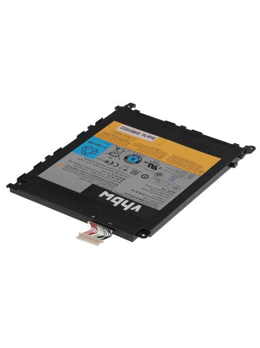 Lenovo L10M2121 táblagép akkumulátorának  - 3640 mAh 7,4 V Li-polimer