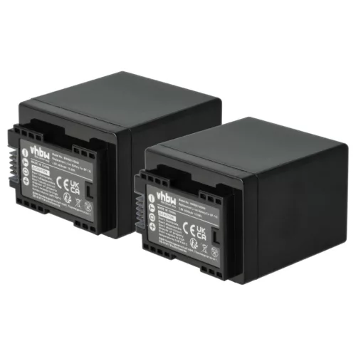 VHBW Videokamera Akku BP-745, BP-727 - 4450 mAh 3,6 V Li-Ion