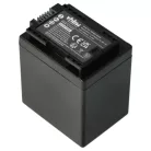 VHBW Videokamera Akku BP-745, BP-727 - 4450 mAh 3,6 V Li-Ion