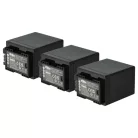 VHBW Videokamera Akku Canon BP-745, BP-727 - 4450 mAh 3,6 V Li-Ion