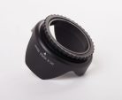 VHBW 52 mm Sunshade - Lens Hood, Black, Tulip Shape