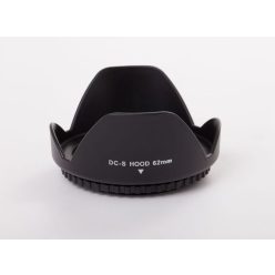 VHBW 62 mm Lens Hood - Black, Tulip Shape