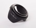 VHBW 62 mm Lens Hood - Black, Tulip Shape
