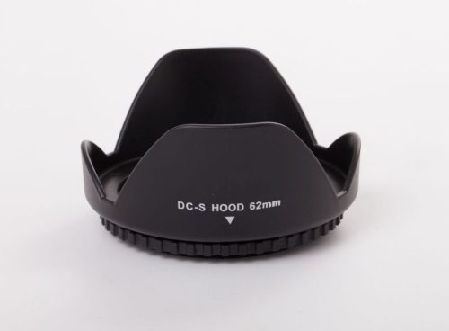 VHBW 62 mm Lens Hood - Black, Tulip Shape