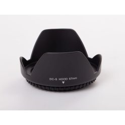 VHBW 67 mm Lens Hood - Black, Tulip Shape