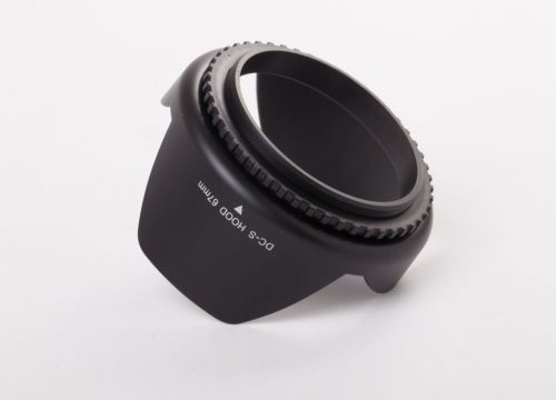 VHBW 67 mm Lens Hood - Black, Tulip Shape