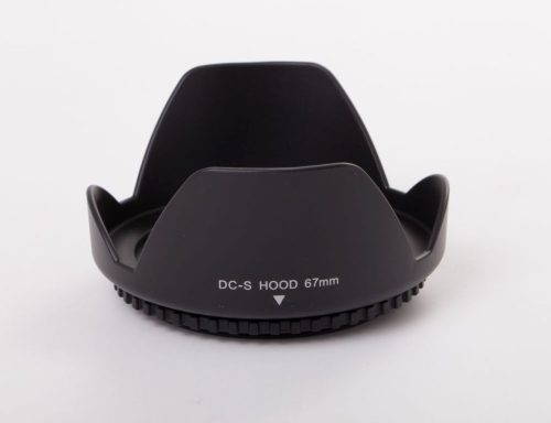 VHBW 67 mm Lens Hood - Black, Tulip Shape