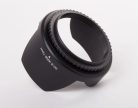 VHBW 72mm Lens Hood, Black, Tulip Shape
