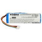 VHBW Hundetrainer Akku Garmin 361-00029-02, 010-11828-03, 010-10806-30 - 2600 mAh 3,7 V Li-Ion