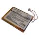 MP3-lejátszó akku Samsung B32820-hoz - 580 mAh 3,7 V Li-polimer