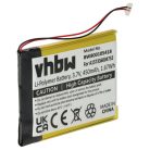 VHBW MP3 Player Battery for Samsung A157336004752 - 450 mAh 3.7 V Li-Polymer