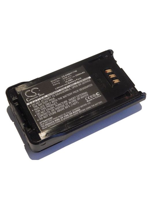 Rádióakku Kenwood KNB-47L, KNB-50NC, KNB-48L, KNB-48, KNB-47 készülékekhez - 2500 mAh 7,4 V Li-Ion