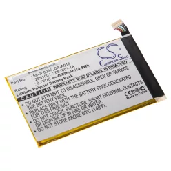   VHBW E-Book Akku 26S1001, 58-000035, 26S1001-1A, DR-A015, 58-000055 - 4000 mAh 3,7 V Li-Polymer