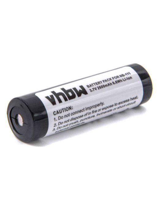 Minilemez akku a BP-1600R-hez - 2600 mAh 3,7 V Li-Ion