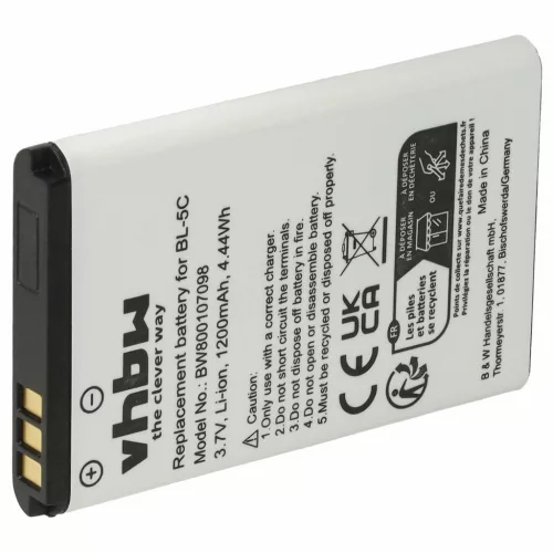 VHBW Vezetékes telefon akku Alcatel RTR001F01, 10000058 - 1200 mAh 3,7 V Li-Ion