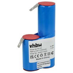 VHBW Elektrischer Raspel Akku BF11957 - 2000 mAh 3,6 V NiMH