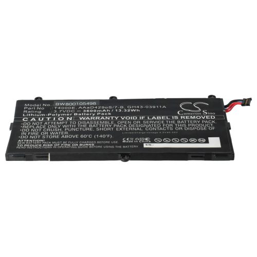 VHBW Tablet Akku AAaD429oS/7-B, T4000E - 3600 mAh 3,7 V Li-Polymer