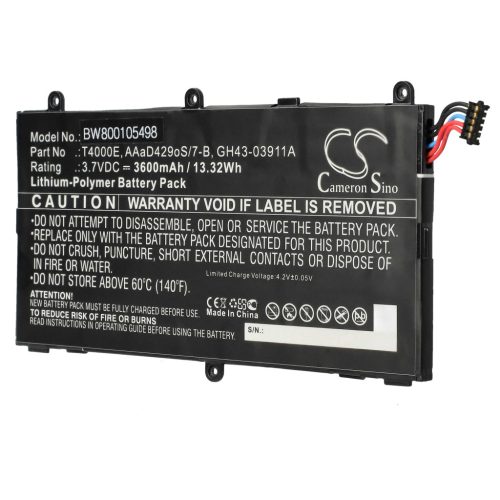 VHBW Tablet Akku AAaD429oS/7-B, T4000E - 3600 mAh 3,7 V Li-Polymer