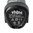 VHBW Akku Black & Decker BL1310, BL1110, LB12, LBXR12 - 1500 mAh, 12V, Li-Ion