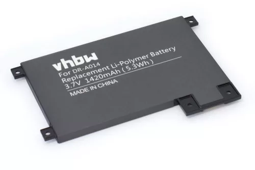 VHBW E-Book Akku DR-A014, 170-1056-00, S2011-002-S, S2011-002-A - 1400 mAh 3,7 V Li-Polymer