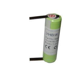   VHBW Electric Shaver Battery 1HR-AAC, KR800 AAE - 2000 mAh 1.2 V NiMH