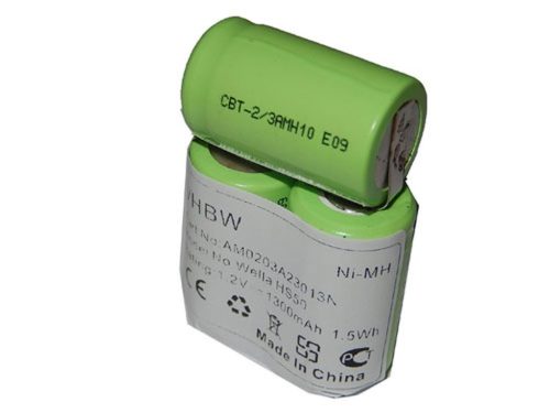 Elektromos borotvaelem N-500AC 2/3A-hoz - 1300 mAh 1,2 V NiMH