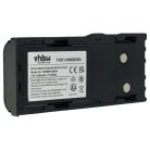 VHBW Motorola HNN8133C, HNN9628A, HNN8308A, HNN9628 Funkakku - 1500 mAh 7,5 V NiMH + Gürtelclip