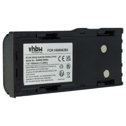   VHBW Motorola HNN8133C, HNN9628A, HNN8308A, HNN9628 Funkakku - 1500 mAh 7,5 V NiMH + Gürtelclip