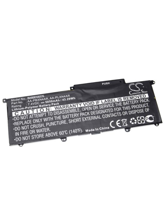 Notebook akkumulátor  Samsung AA-PLXN4AR, AA-PBXN4AR - 5880 mAh 7,5 V Li-polimer